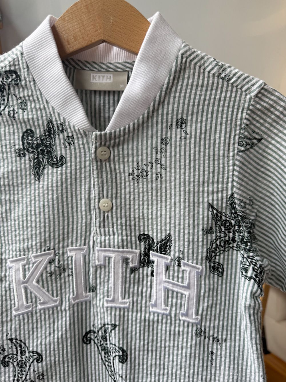 Хлопковая рубашка Kith, 98