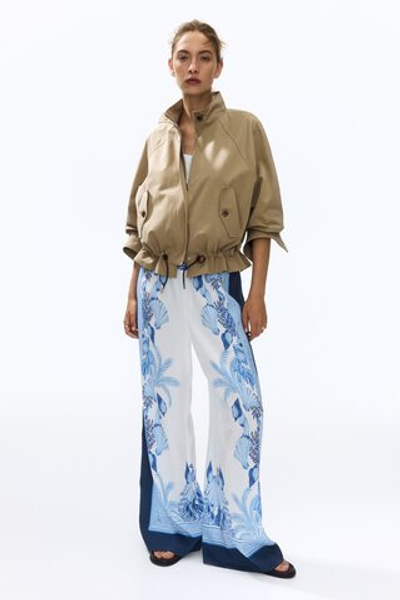 Широкие брюки из лиоцелла - H&M
