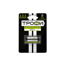 Аккумуляторы NiMH (никель-металлгидридные) Трофи HR03-2BL 950 mAh GREEN POWER | Трофи