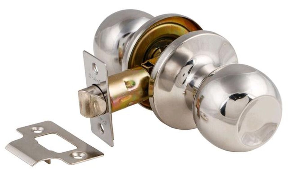 Защелка-Комплект S-Locked 6072-05 PS CP круглая пустая ХРОМ /116395 Защелка-Комплект S-Locked 6072-05 PS CP круглая пустая ХРОМ /116395