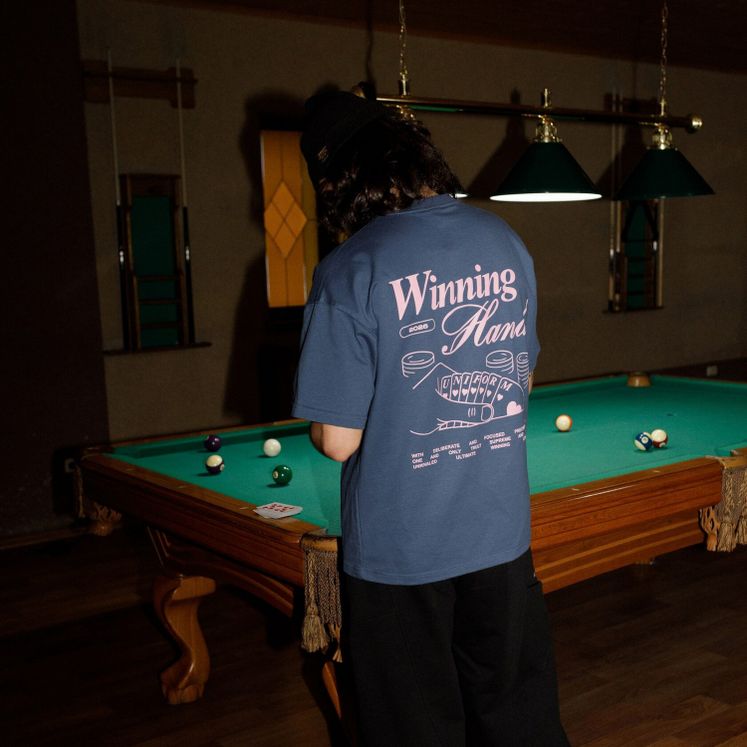 Футболка UNIFORM All in Win Hand, синий
