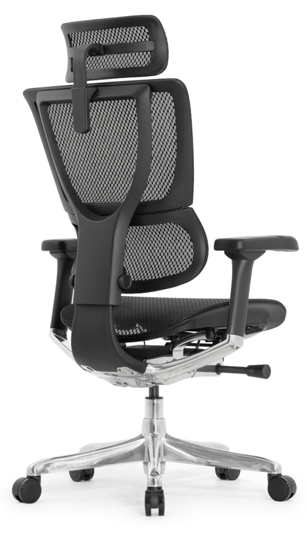 Кресло FALTO IOO-E2 ELITE (Черн каркас/сетка Black T-168-B1/крестовина металл)