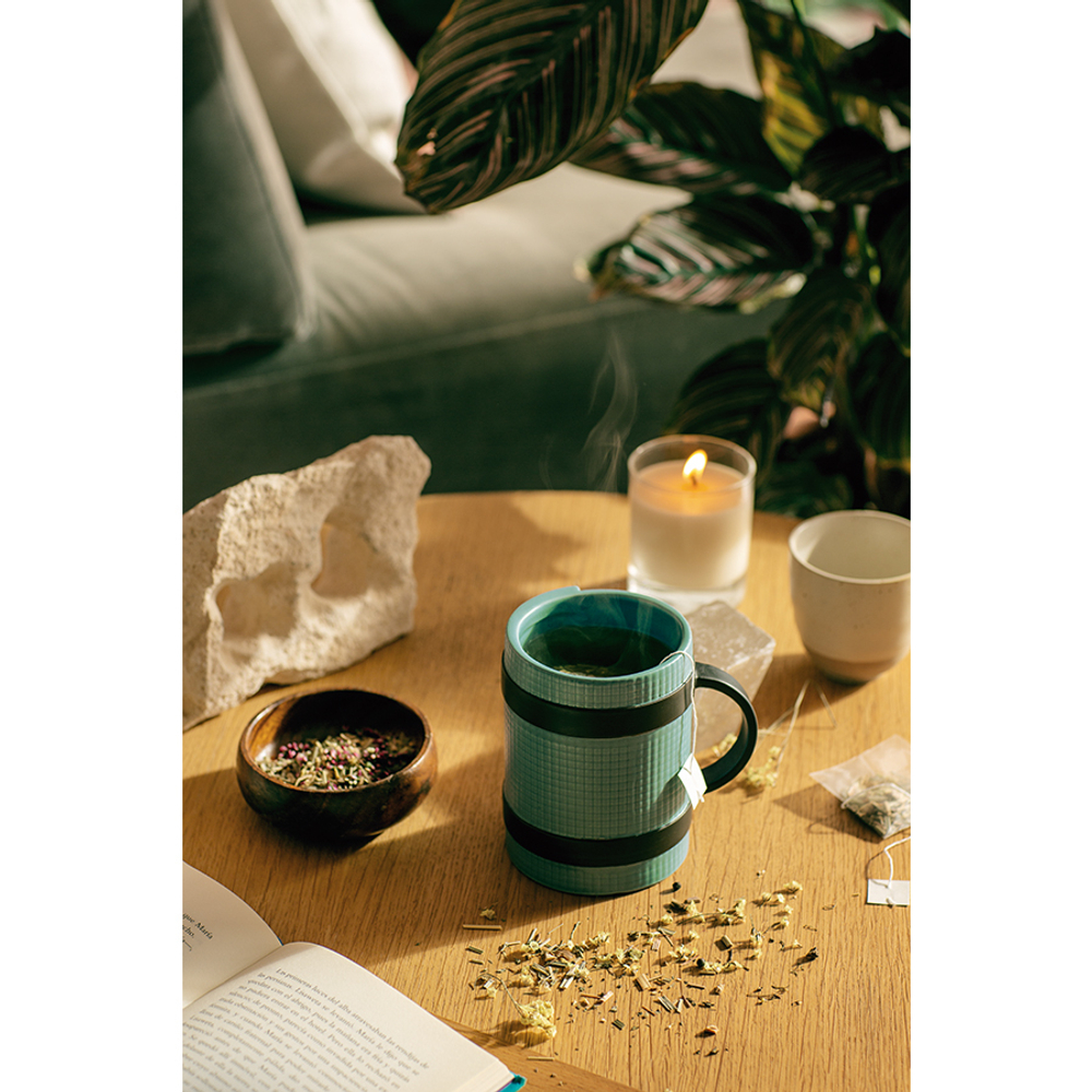 Кружка yoga mug зеленая