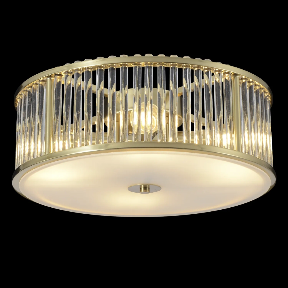 Светильник потолочный Crystal Lux AVENUE PL4 BRASS