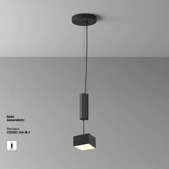 Потолочный светильник Zon C032CL-12W3K-SQ-B Maytoni