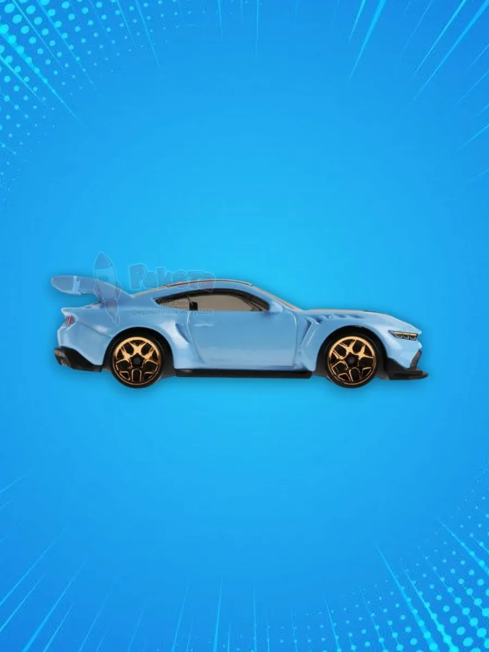 Базовая машинка Хот Вилс Ford Mustang GTD JJJ14