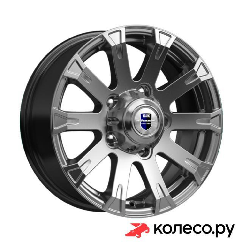 Байкал (КС601) 7x16/5*139.7 D108.5 ET35 Дарк платинум