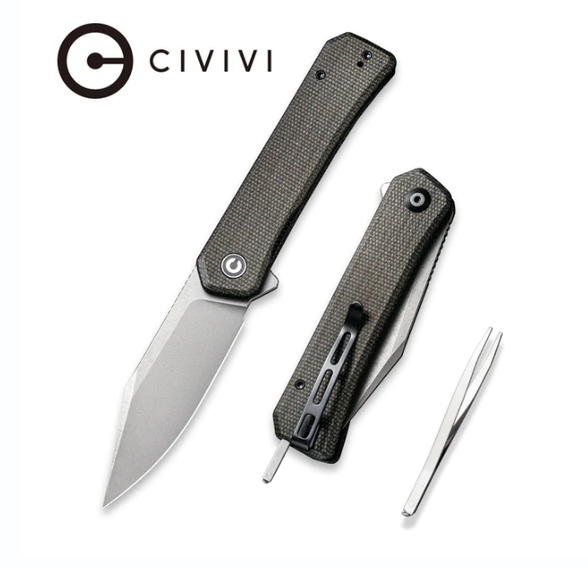 Цена наСкладной нож CIVIVI Relic, сталь Nitro-V, Green Micarta