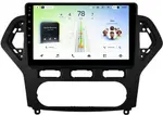 Магнитола для Ford Mondeo 4 2007-2010 (рамка чёрная) - Teyes CC4L монитор 10.1" IPS, Android 14, Быстрая, Snapdragon 662, CarPlay, 4G SIM-слот