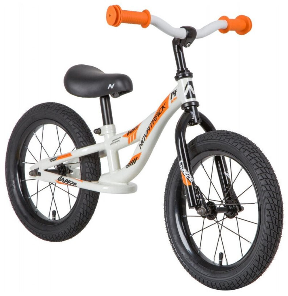 Беговел Novatrack Breeze 14, красный