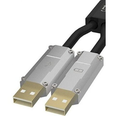 Кабель USB 2.0 Тип A - B iFi Audio Gemini Dual-Headed Cable 1.5m