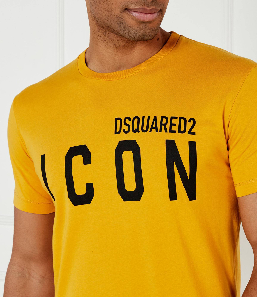 Футболка Dsquared2 - горчичный(S79GC0003 D20020)