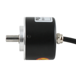 Инкрементальный энкодер INNOCONT ESI-S50-8-200-3-T-24 D=50мм, выступающий вал 8мм, 200 имп/об, 24VDC, выход HTL, IP54, -20…+80°C, аксиальный кабель 2м