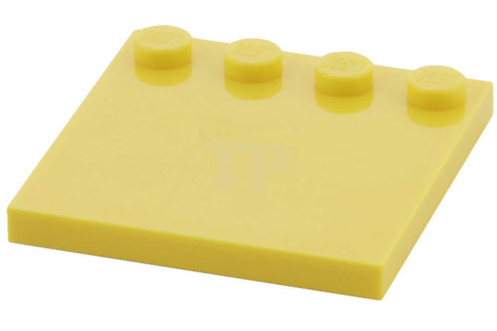 Lego 50шт Плитка 4x4 с 4 выпуклостями (желтая) 4525895