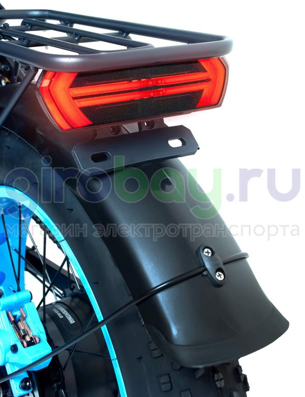 Электровелосипед Minako F11 Pro (48V/20Ah) - Синий обод