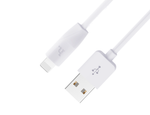 Usb Кабель-зарядка Lightning Hoco X1 Rapid 1м 2.1А силиконовый белый