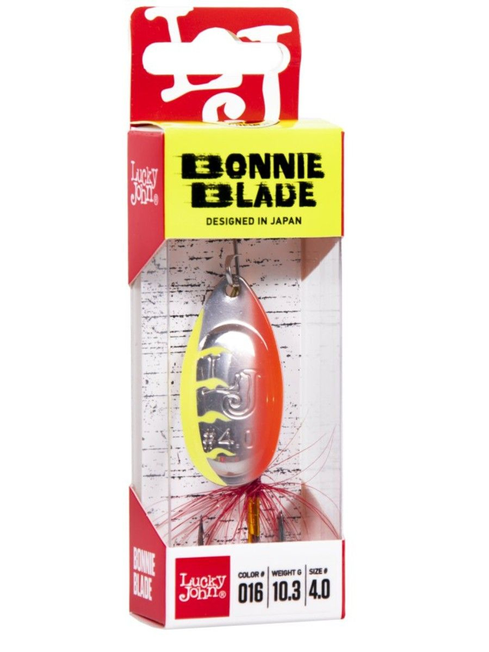Блесна вращающаяся Lucky John BONNIE BLADE 4 10.3г 011 в блистере