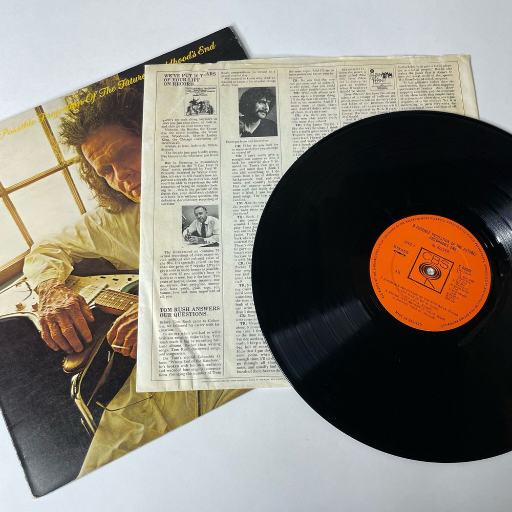 Винтажная виниловая пластинка LP Al Kooper A Possible Projection Of The Future/Childhood's End (UK 1972) Fly On