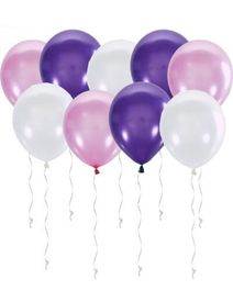 Воздушные шары ассорти фиолетовое 25 шт, 12"/30 см