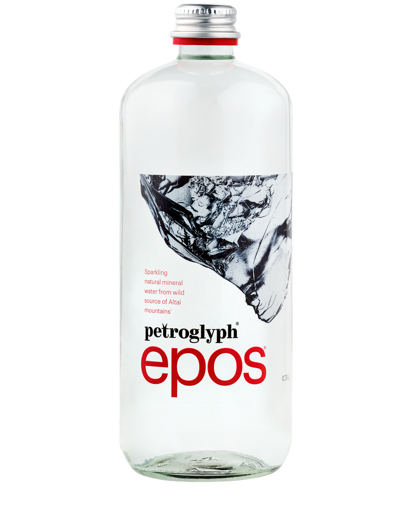 Минеральная газированная вода Petroglyph EPOS 12x0.75Л Стекло