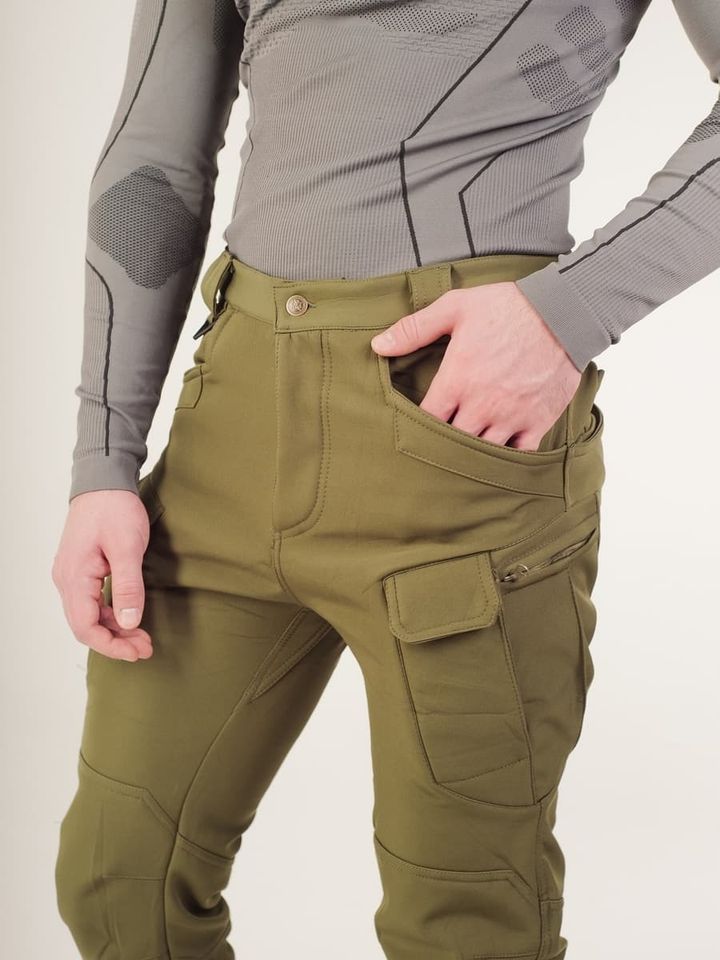 Брюки Shark Softshell (олива) (А)