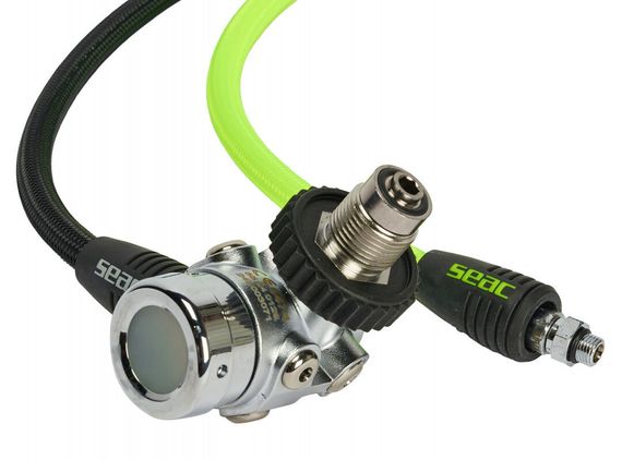 Комплект регулятор и октопус Seac Sub IT500 set ICE DIN 300 BAR холодноводный