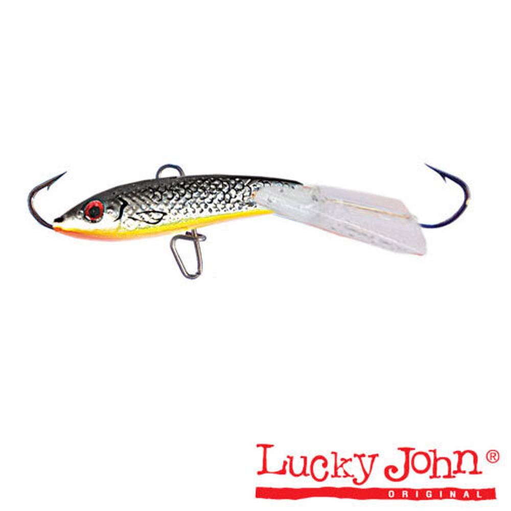 Балансир Lucky John Fin №5 с тройником (70мм, 20гр)