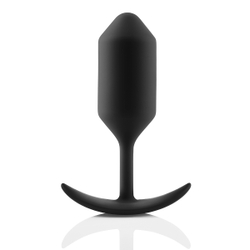 b-Vibe Snug Plug 3 - Анальная пробка для ношения