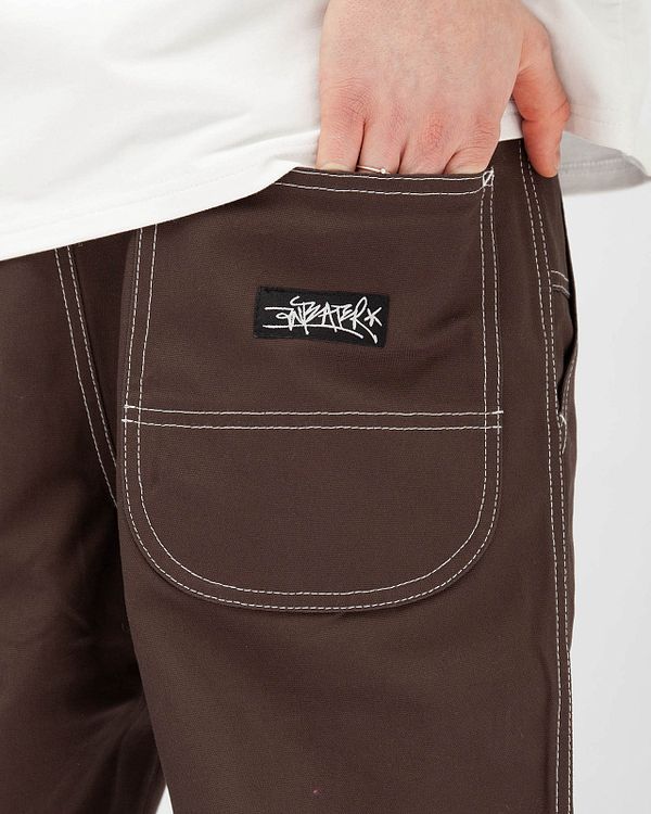 Брюки Streetpants коричневые - фото 5