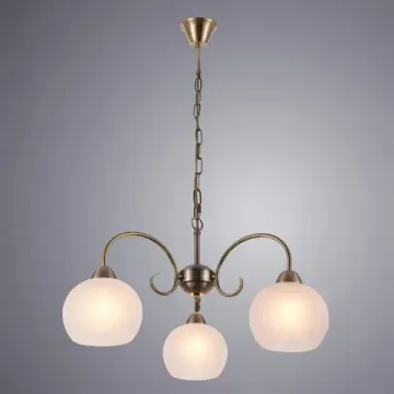 Подвесная люстра 3*E27 A9317LM-3AB бронза Margo Arte Lamp