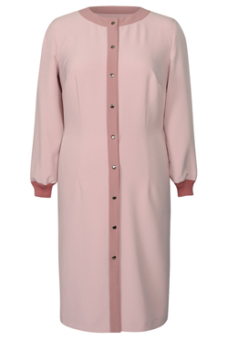 Офисное платье Mila Bezgerts 2656АЕ, цвет Розовый, размер 50-164