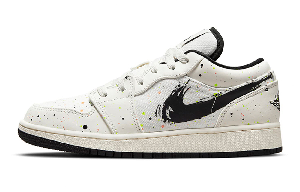 Jordan 1 Low SE Paint Splatter GS