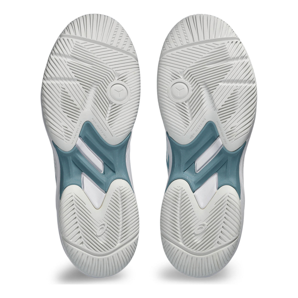 Женские теннисные кроссовки ASICS Gel-Game 9 All Court Shoe Women - White, Petrol