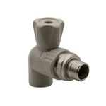 Кран американка шар 20-1/2'' угловой EVER® СЕРЫЙ (Россия)