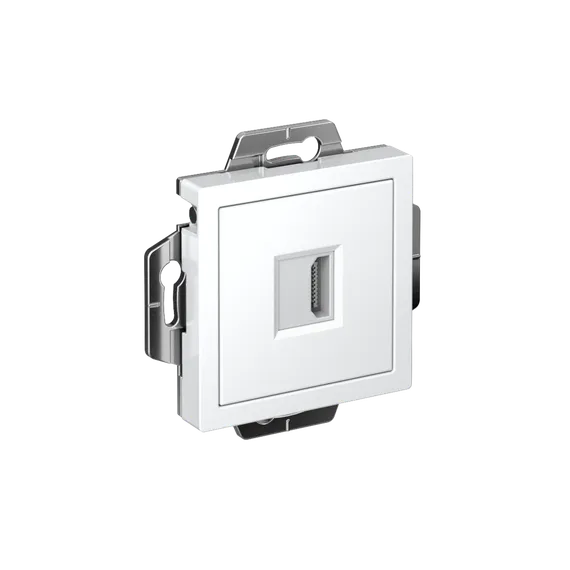 Розетка HDMI Systeme Electric AtlasDesign Белый ATN000180