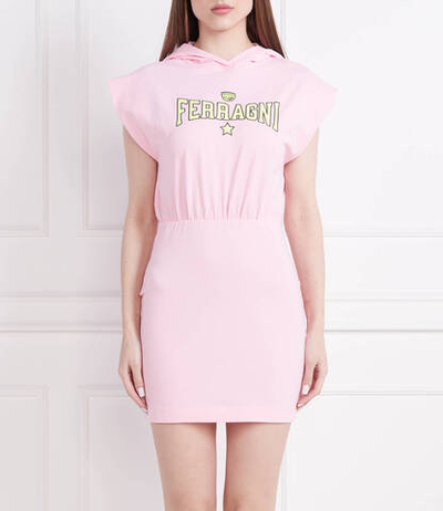 Платье 921 FERRAGNI EMBRO Chiara Ferragni - розовый(74CBOT01CJT20)