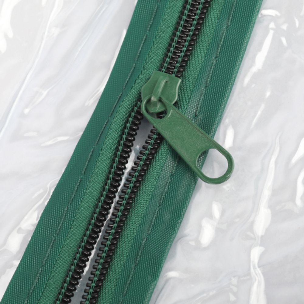 Чехол для теплиц GREEN APPLE GA-House-4-PVC cover на молнии 1250х690х300 мм | Теплица