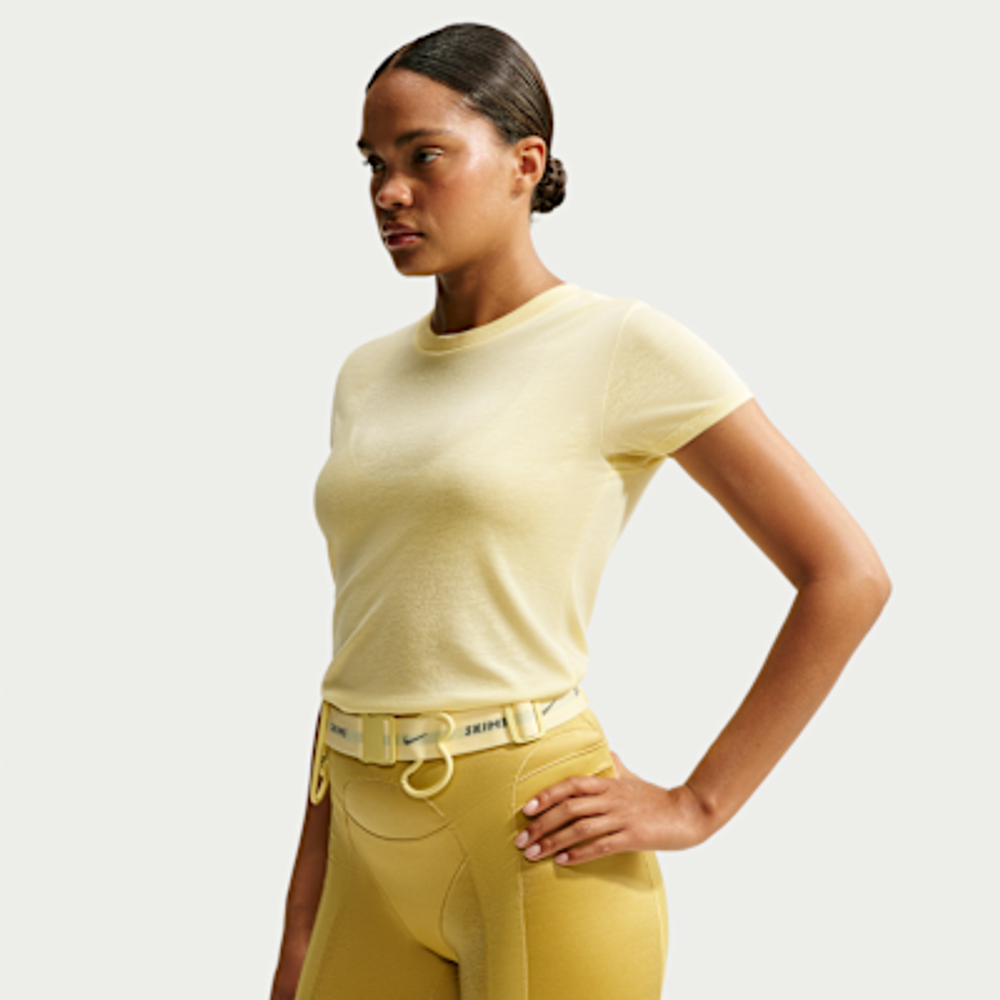 NikeSKIMS Performance Cotton Fabric Blend Женская футболка с коротким рукавом - Nike