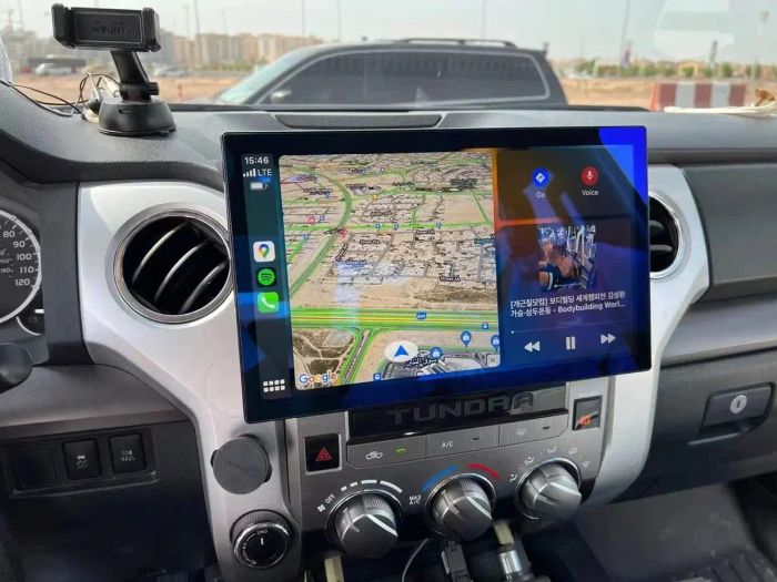 Магнитола для Toyota Tundra 2 2013-2022 - Kuberg ZH-T1306 на Android 12, Быстрая, 4G SIM-слот, CarPlay