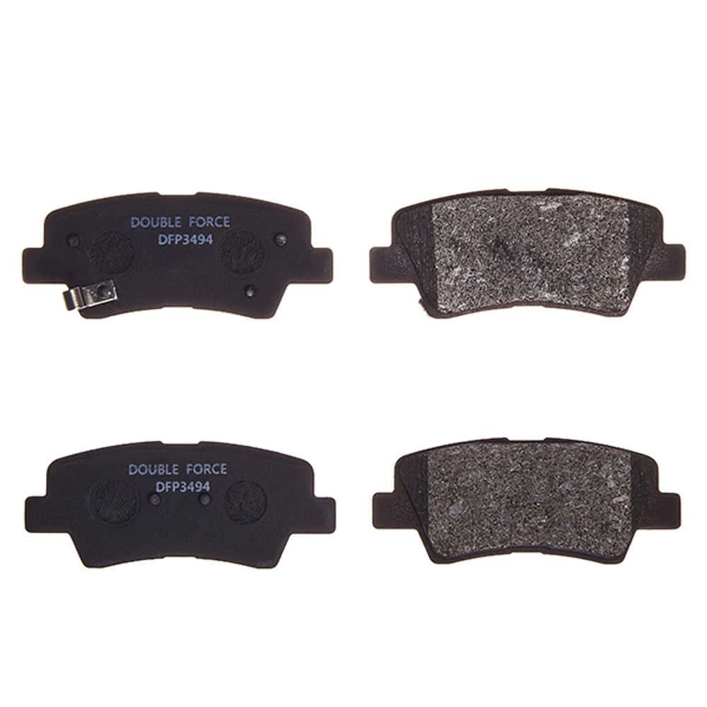 Колодки тормозные дисковые задние Double Force DFP3494