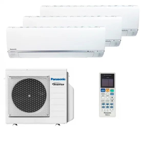 Мультисплит система Panasonic CS-E9RKDW x 3 / U-4E23JBE