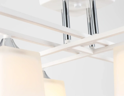 Светильник подвесной TR303043/8 WH белый E27/8 max 60W 820*820*260