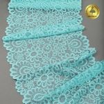Кружево бельевое эластичное 205 мм / 3 метра, TBY.YSTL00839, цв.L422 тиффани, Kruzhevo