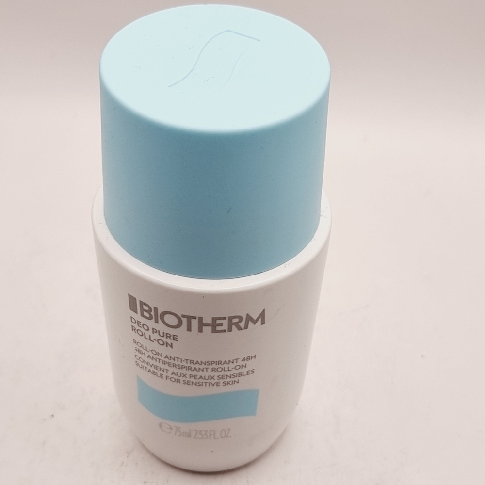 Biotherm Шариковый антиперспирант Deo Pure 48 часов, с минеральным комплексом без спирта, 75 мл (из Финляндии)