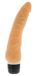 Телесный вибратор-реалистик PURRFECT SILICONE CLASSIC 7.1INCH FLESH - 18 см