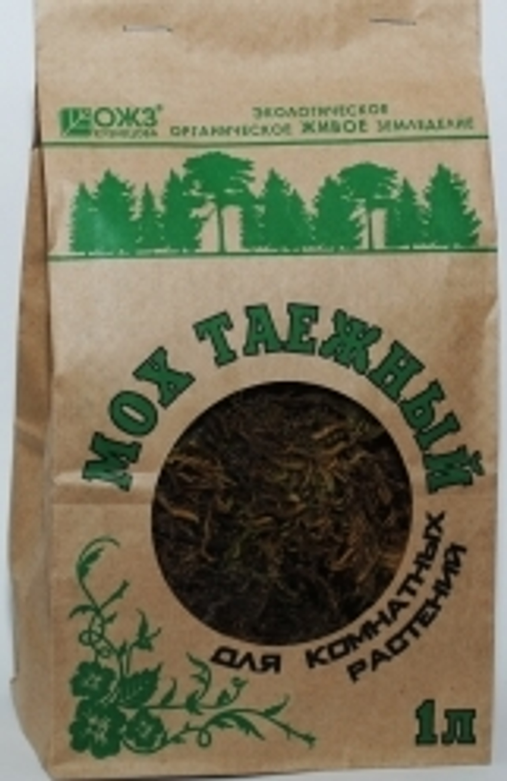 Мох сфагнум 1л (Таежный)