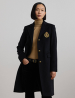 шерстяное пальто LAUREN RALPH LAUREN - черный(297958509)