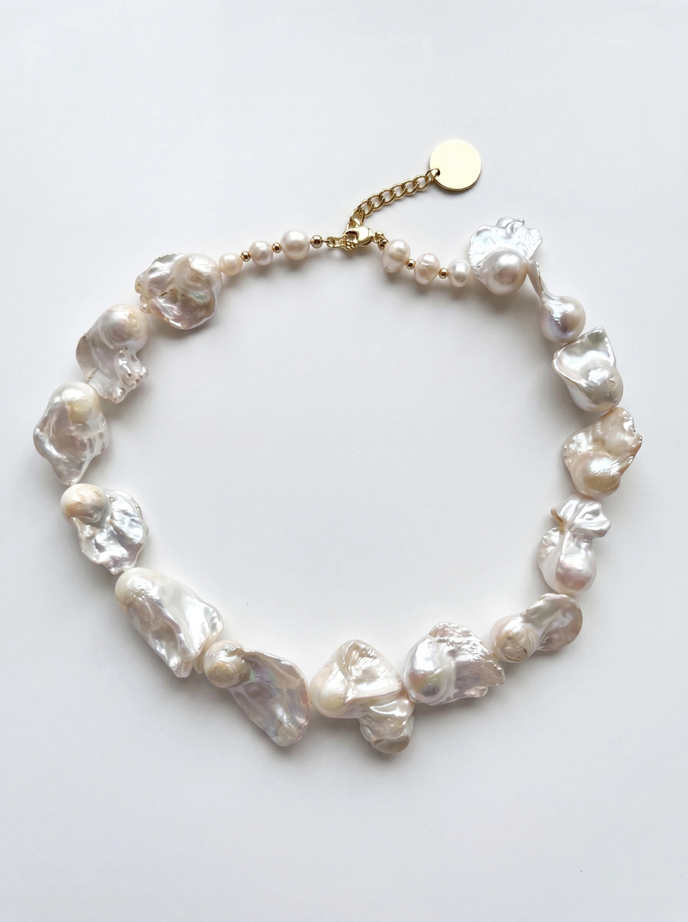 MOJNØ STUDIO   Ожерелье silver ABSOLUTE PEARL