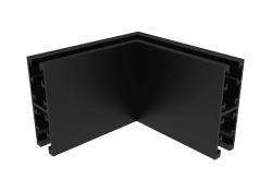Соединитель для магнитного двустороннего шинопровода угловой Crystal Lux CLT 0.226 04 BL