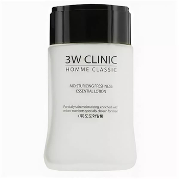 Лосьон для лица 3W Clinic Homme Classic Moisturizing Freshness Essential Lotion увлажняющий 150 мл
